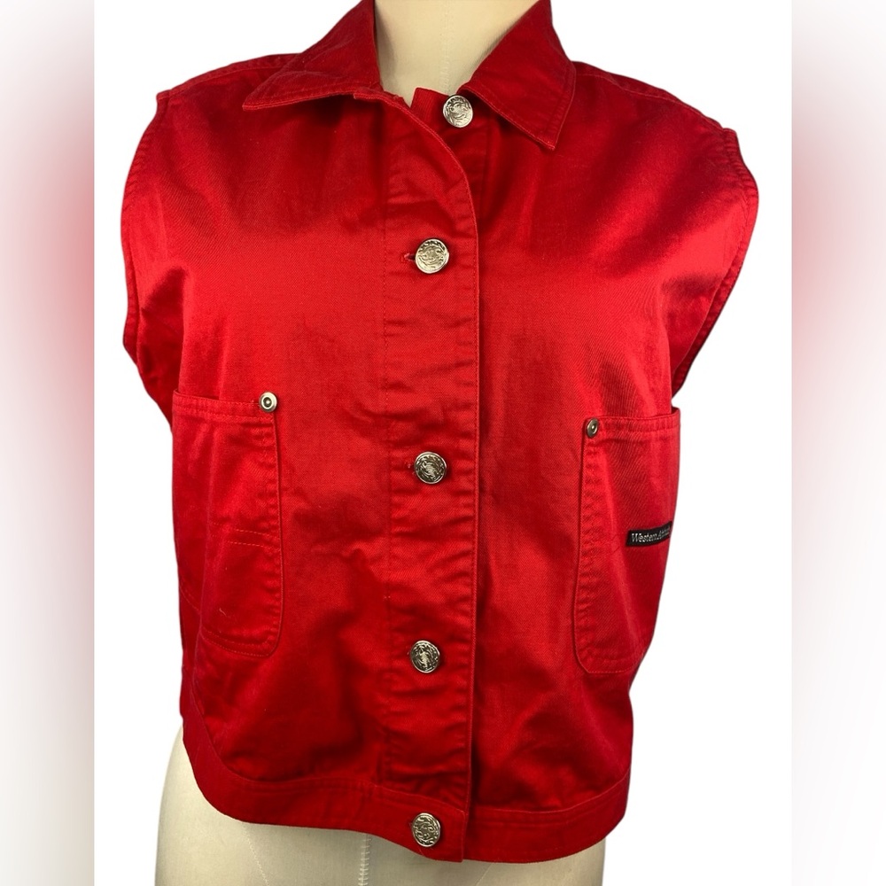 Western Attitude Sleeveless Button Up Vest Women’s XL
